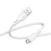 Кабель для зарядки и обмена данными USB Ridea RC-CO10 CommonPro 60W 20V/3A USB-Type C 1 м Белый