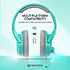 Ігрові навушники Fantech MH86 Valor X PS4/PS5 2 x AUX 3.5mm 2 м Ментоловий (30459_3323461)