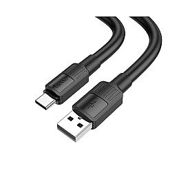 Кабель USB Hoco X84 USB на Type-C для зарядки та передачі даних 1 м 3A Чорний
