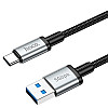 Высокоскоростной кабель для передачи данных USB Hoco US10 USB-Type C USB3.0/5GB 0.5 м Черный