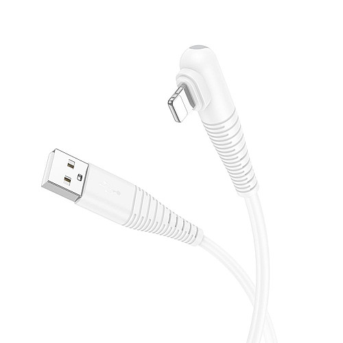 Кабель для зарядки и обмена данными USB Borofone BX105 Corriente USB-Lightning 2.4A 1 м Белый