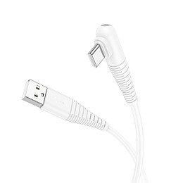 Кабель для зарядки и обмена данными USB Borofone BX105 Corriente USB-Type C 60W /3A 1 м Белый
