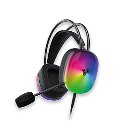 Полноразмерные игровые наушники Fantech HG29 Aurora 7.1 RGB LED USB 2.0 2 м Черный (33910_3323472)