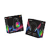 Повнорозмірні ігрові навушники Fantech HG29 Aurora 7.1 RGB LED USB 2.0 2 м Чорний (33910_3323472)