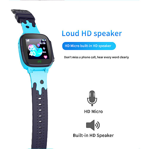 Наручні смарт-годинники дитячі Aishi Q15 з функцією дзвінка 4G та GPS Blue (16418-hbr)