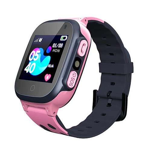 Наручные смарт-часы детские Aishi Q15 с функцией звонка 4G и GPS Pink (16419-hbr)