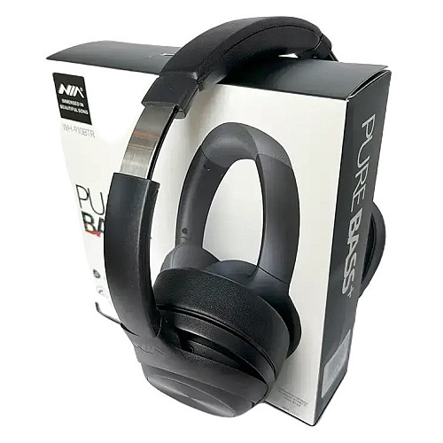 Бездротові навушники Nia 910BTR Bluetooth з функцією FM-радіо Black