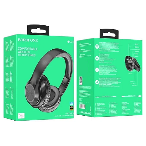 Беспроводные наушники Borofone BO24 Bluetooth Black