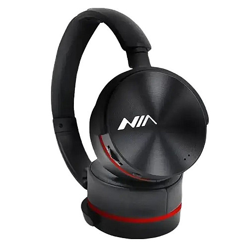 Бездротові навушники Nia Q6 Bluetooth з функцією плеєра Black