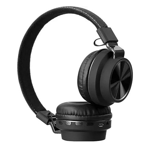 Беспроводные складные наушники LELISU LS-207 Bluetooth с функцией плеера Black