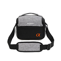 Сумка для фотоаппарата Sony Alpha 23x13x19см Digital Средняя Черная с серым ( IBF076SB6 )