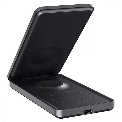 Бездротовий зарядний пристрій Proove Metal Edge 3 в 1 сірий