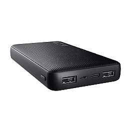 Повербанк 20000 мАч Power Bank Trust Primo ECO 2хUSB-A/USB-C 15W Black