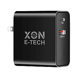 Зарядное устройство XON PowerCharge 65W PD65 USB Type-C Black (PCCW0065AC0B 5917)