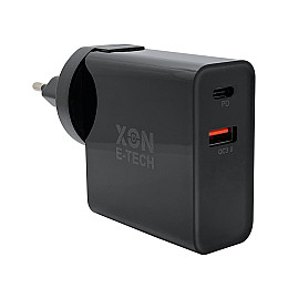 Зарядное устройство XON PowerCharge 48W PD45 USB Type-C Black (PCCW0045AC0B 5900)