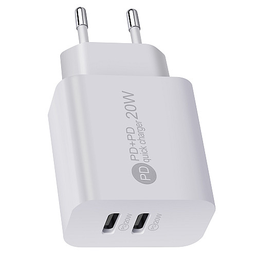 Зарядний пристрій XON PowerCharge 25W PD25 USB Type-C Білий (PCCW0025AC0W 5894)