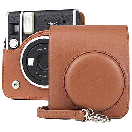 Чехол для фотоаппарата Fujifilm Instax Mini 40 Коричневый (2148686523)