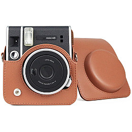Чехол для фотоаппарата Fujifilm Instax Mini 40 Коричневый (2148686523)