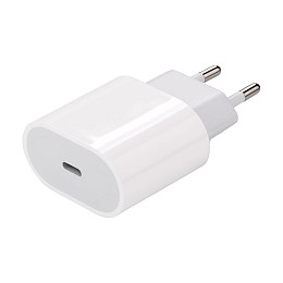 Зарядное устройство Wuw 20W USB-C Power Adapter 3.0A Type C to Lightning White