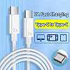 Кабель для зарядки и передачи данных Charge ViewSonic flash charging Type-C For Type-C cable 7A 1 м Белый