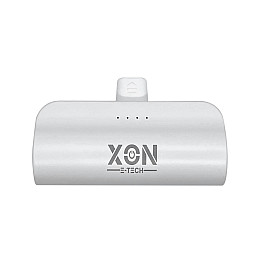 Портативная мини-батарея XON PowerBank MiniCharge 5000 mAh Lightning Белый (DC5LE 6808)