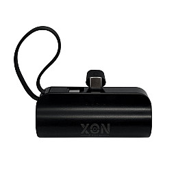 Портативная мини-батарея XON PowerBank MiniCharge 5000 mAh USB Type-C + USB Type-C Черный (DC5CC 6730)