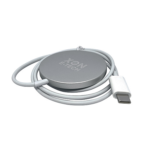 Зарядний пристрій XON AirCharge MagLink M1 15W USB Type-C Білий (AM1CW 5962)
