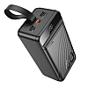Универсальная мобильная батарея Hoco J123C 60000mAh Черный