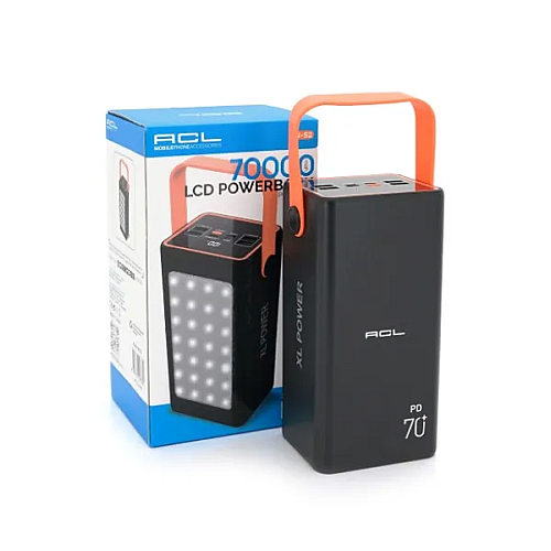 Универсальная зарядная батарея ACL PW-52 70000mAh