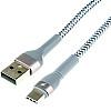 Кабель зарядки Remax Jany RC-124a USB 2.0 Type-C 2.4A Серый 1 м