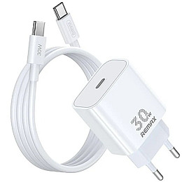 Адаптер з кабелем GaN Charger Figen Series Remax RP-U71