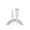 Кабель для зарядки USB Recci RCL-H100 Delicate USB-Lightning 1 м Grey