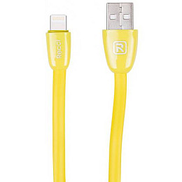 Кабель для зарядки USB Recci RCL-H100 Jelly USB-Lightning 1 м Yellow