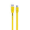 Кабель для зарядки Remax RC-001 м Full Speed USB-МicroUSB 1 м Yellow