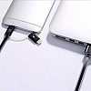 Кабель для зарядки та передачі даних Combo 2-в-1 Remax RC-020t Aurora USB-Lightning/ USB-МicroUSB 1 м Чорний