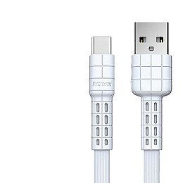 Кабель для зарядки та передачі даних Remax RC-116i Armor USB-Lightning 2.4А 1 м Білий