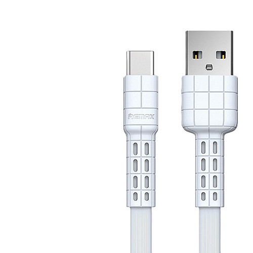 Кабель для зарядки та передачі даних Remax RC-116i Armor USB-Lightning 2.4А 1 м Білий