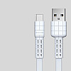 Кабель для зарядки та передачі даних Remax RC-116i Armor USB-Lightning 2.4А 1 м Білий