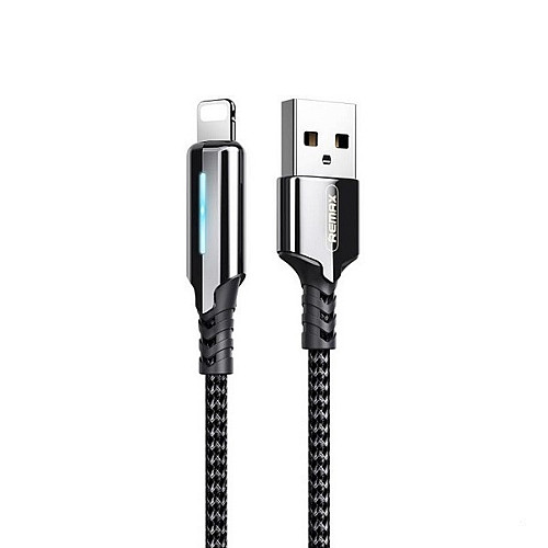 Кабель для зарядки та передачі даних Remax RC-123i Gonyu USB-Lightning 2.4A 1 м Black