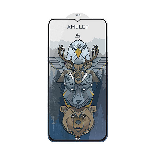 Захисне скло Amulet 2.5D HD Антистатичне Oppo A78 5G/ A77 4G/ A56s/ A38/ A18 Чорне (36352_3607404)