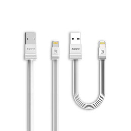 Кабель для зарядки USB Remax RC-062i Tengy 2.1А USB-Lightning 1 м 16 см 2 шт White