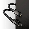 Кабель для зарядки и передачи данных BASEUS Tungsten Gold Type-C to Lightning PD 20W /2.4A 1 м Black