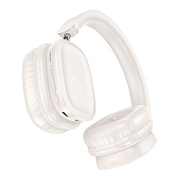 Бездротові навушники Hoco W51 Delightful Bluetooth 5.3 400 мАг Білий (33707_3259165)