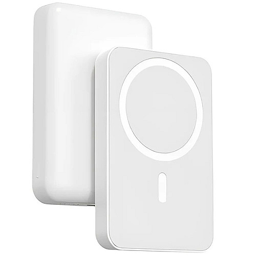 Повербанк з MagSafe Remax Fantasy Series RPP-509 5000mAh 20W PD USB-C+QC білий