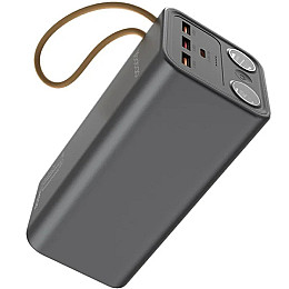 Повербанк Yoobao H5 Power Bank 50000 mAh SCP22.5W/PD20W PD Type-C фонарик Черный