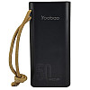 Повербанк Yoobao H5 Power Bank 50000 mAh SCP22.5W/PD20W PD Type-C ліхтарик Чорний