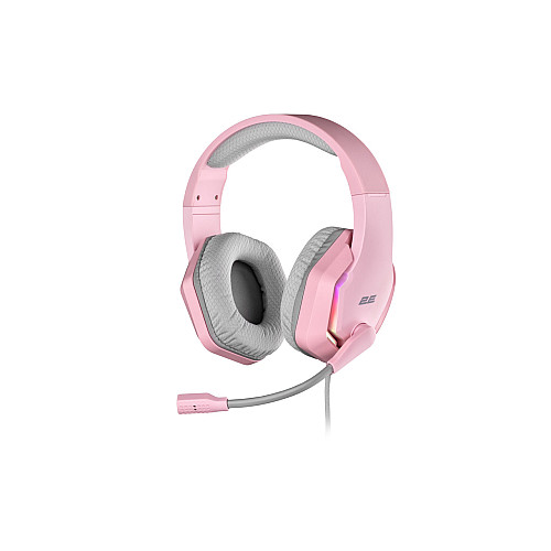 Ігрові навушники 2E Gaming HG315 7.1 USB-A RGB 2 м Рожевий