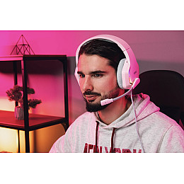 Ігрові навушники 2E Gaming HG315 7.1 USB-A RGB 2 м Рожевий