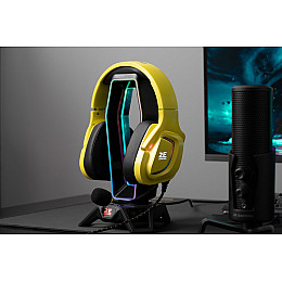 Геймерська гарнітура провідна 2E Gaming HG340 RGB 2 м жовта