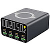 Многопортове зарядне пристрій 9в1 Addap MCS-M1